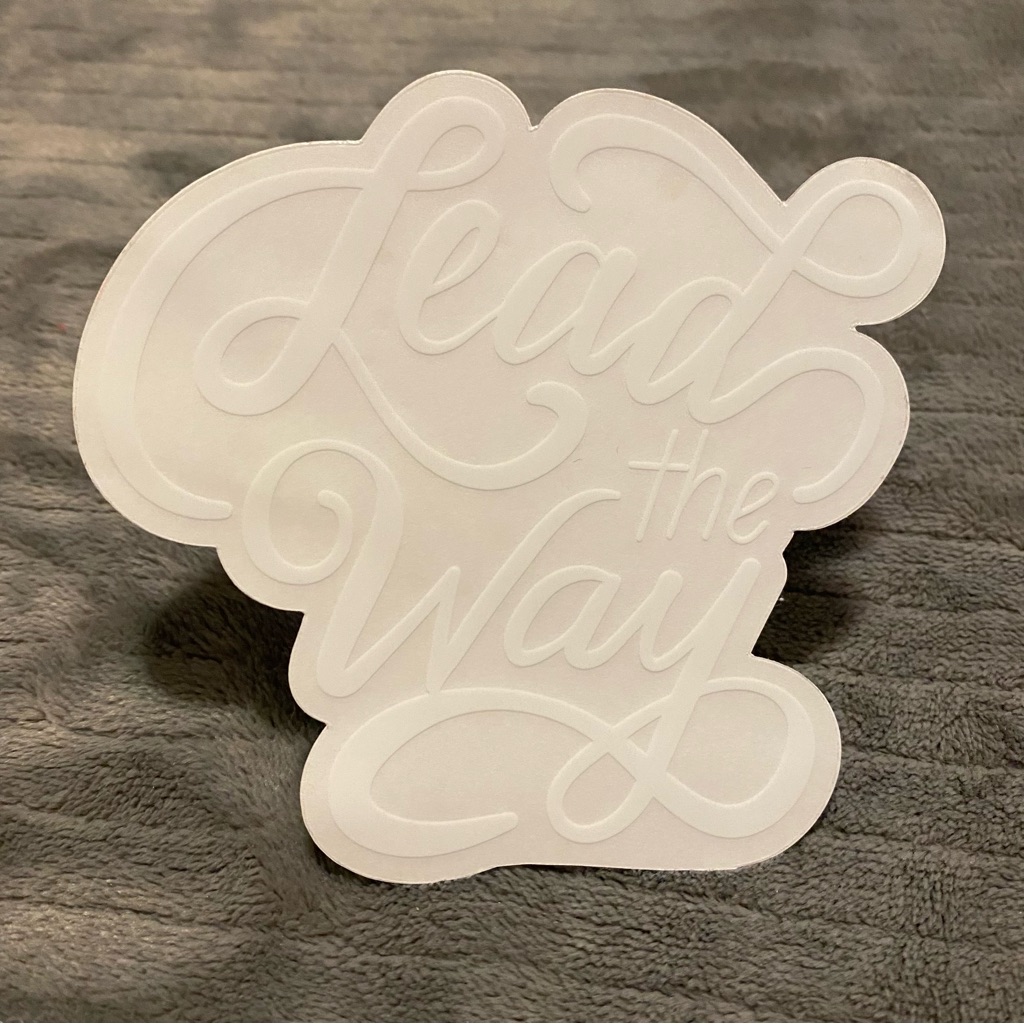 Lead The Way Sticker
